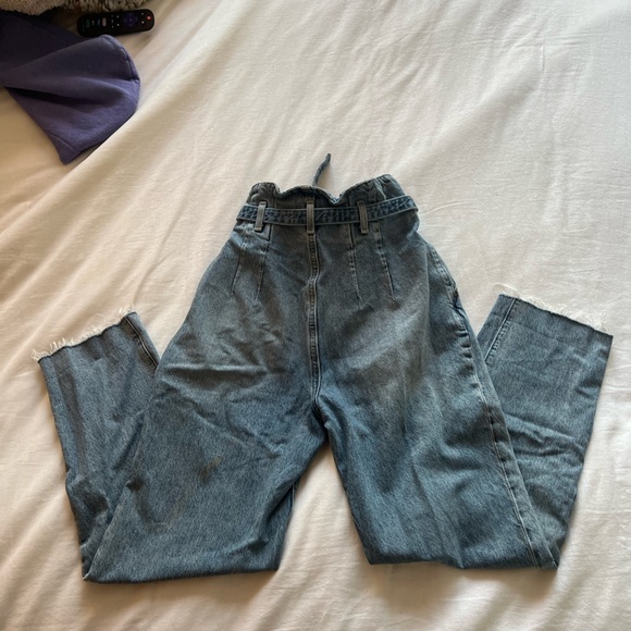 ✨Abercrombie Paperbag-Waist Mom Jean - Picture 5 of 10